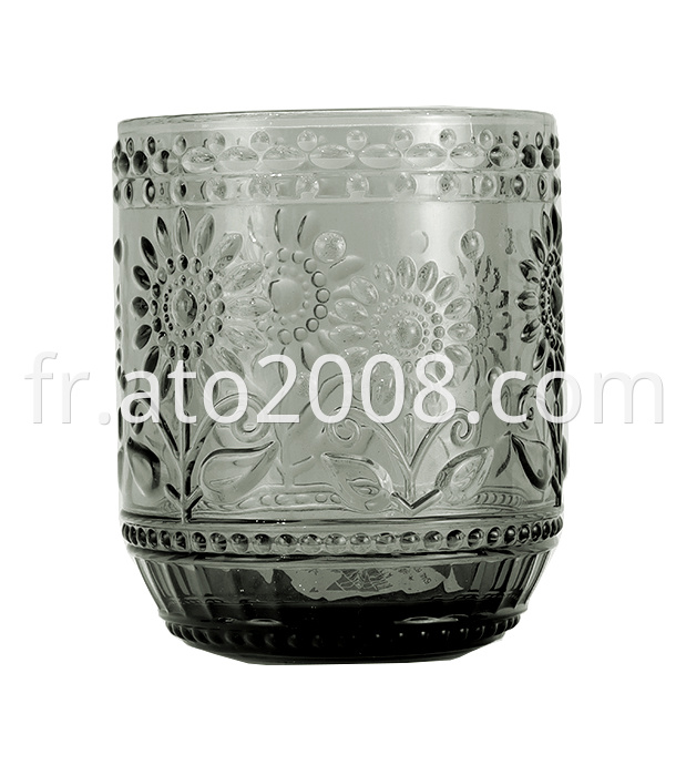 sunflower tumbler glass-grey